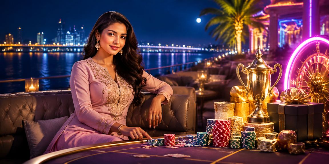 VIP player enjoying exclusive lottery & gaming privileges near Ahmedabad riverfront